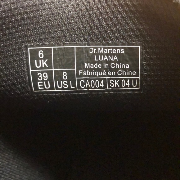 SOLD Dr. Martens Luana Cherry Red - Picture 5 of 6